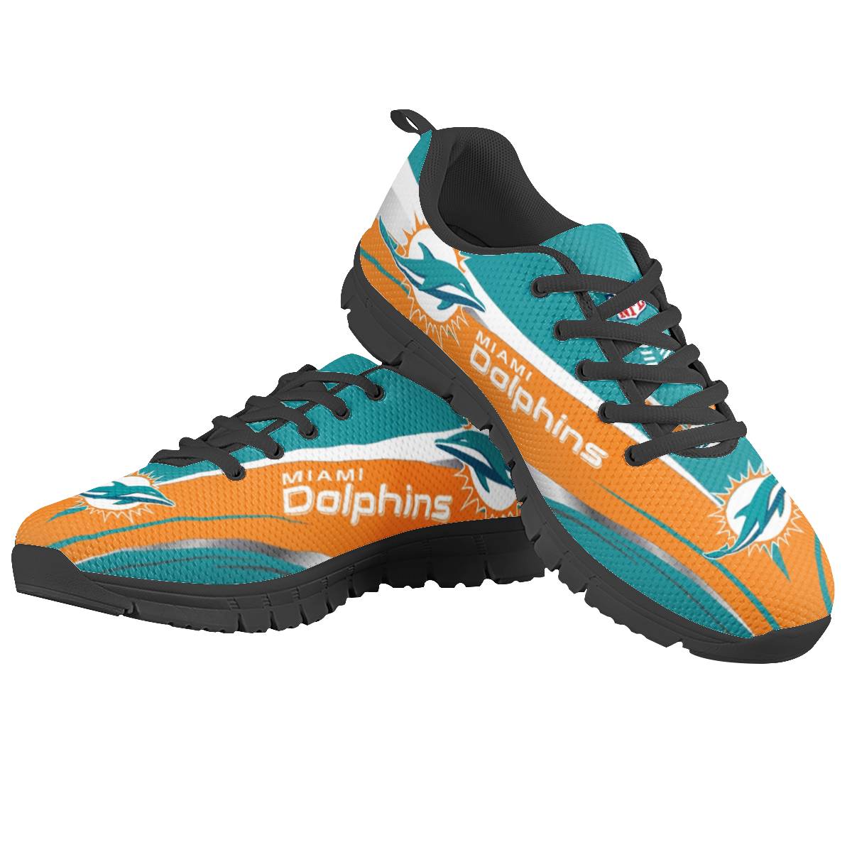 Men's Miami Dolphins AQ Running Shoes 002
